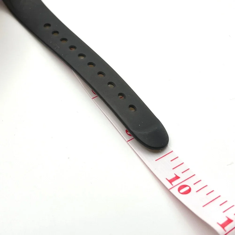 Timex 1440 Sports Digital Watch‎ Silver Red Black Resin Strap WR 50M Indiglo